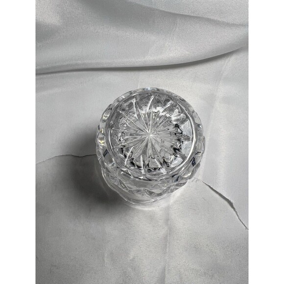 Vintage Gorham King Edward Crystal 6.5” Flared Vase Scalloped Rim No Chips EXC - Picture 9 of 16